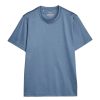 Herre Eton | Eton Filo Di Scozia T-Shirt T-Shirt Lysebla