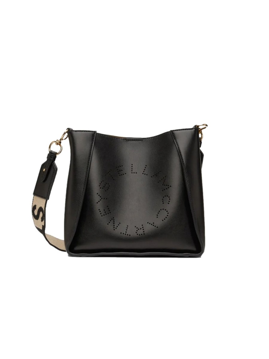 Dame Stella McCartney | Stella Mccartney Mini Crossbody Bag Alter Mat Veske Sort