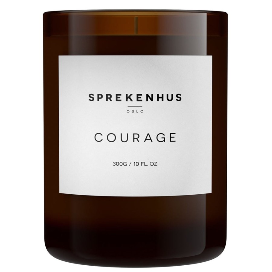 Livsstil Sprekenhus | Sprekenhus Scented Candle Courage Duftlys Hvit