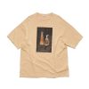 Herre Acne | Acne Perfume Print Tee T-Shirt Beige