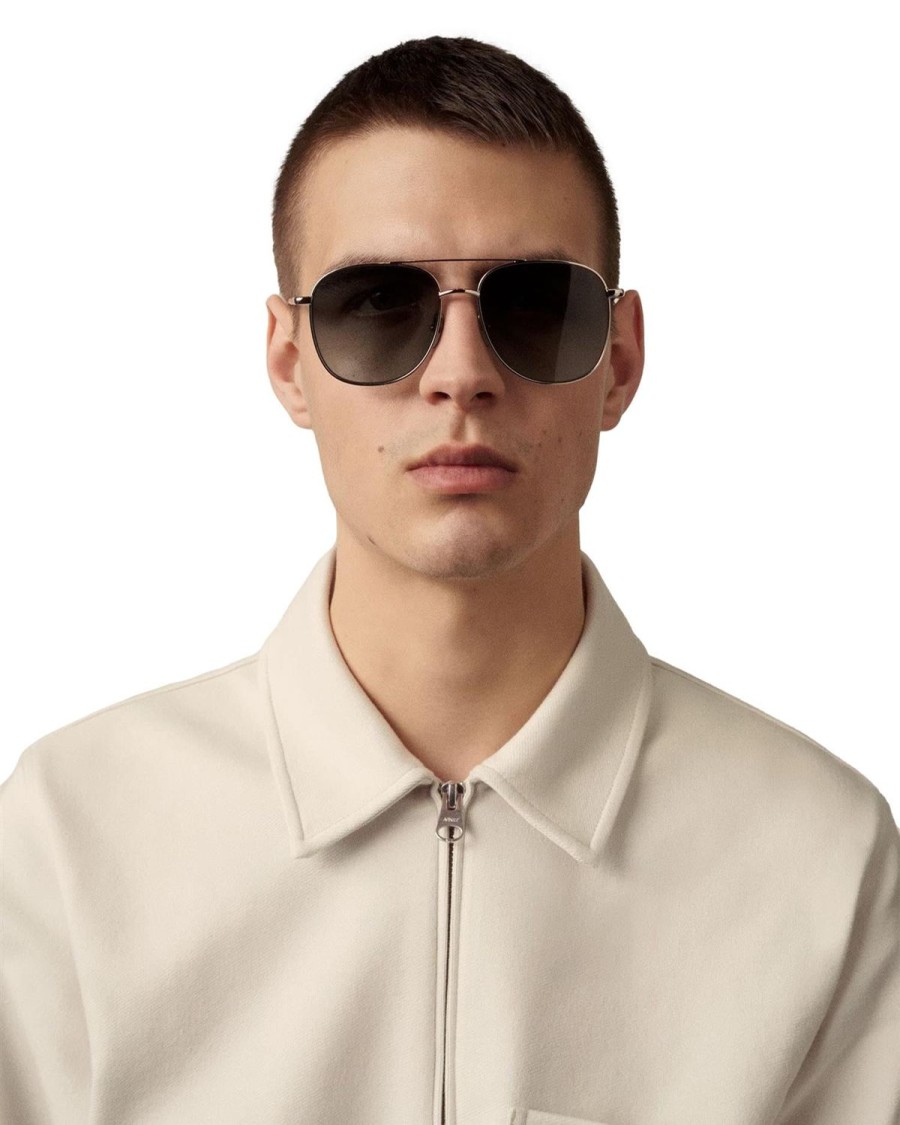 Dame Chimi Eyewear | Chimi Eyewear Pilot Grey P Solbriller Solv