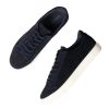 Herre Garment Project | Garment Project Premium Low Navy Suede Sko Marine