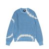 Herre Stussy | Stussy Pig. Dyed Loose Guage Sweater Genser Lysebla