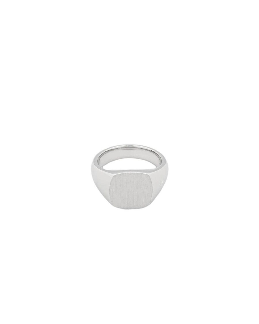 Smykker Tom Wood Jewellery | Tom Wood Jewellery Kay Ring Satin Ring Solv