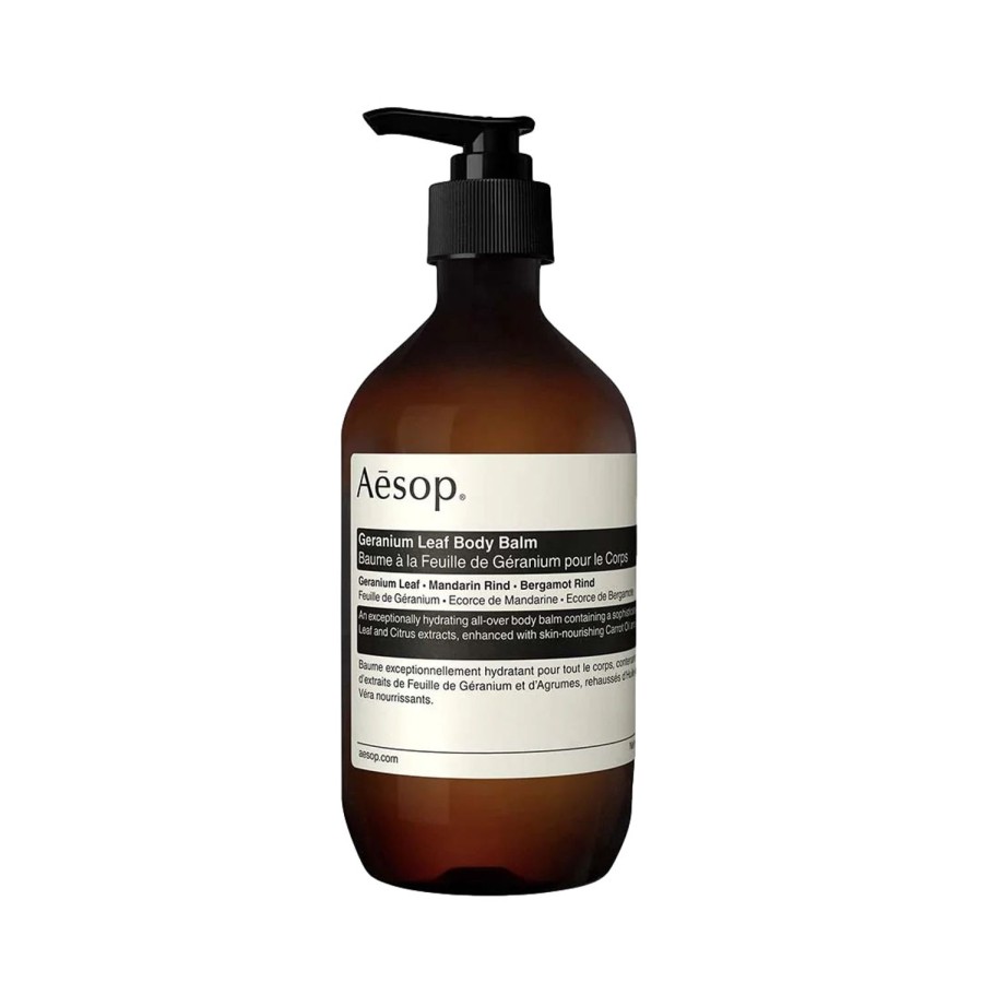 Livsstil Aesop | Aesop Geranium Leaf Body Balm 500Ml Body Lotion Gjennomsiktig