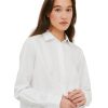 Dame Julie Josephine | Julie Josephine A-Shape Oversized Shirt Skjorte Hvit