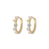 Smykker Emilia by Bon Dep | Emilia By Bon Dep Mixed Medium Hoops Pastel Oredobber