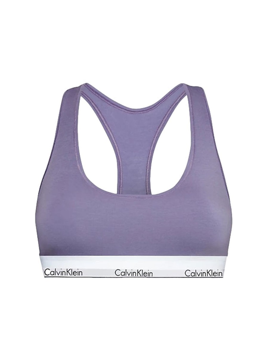 Dame Calvin Klein Underwear | Calvin Klein Underwear Unlined Bralette Undertoy Lilla