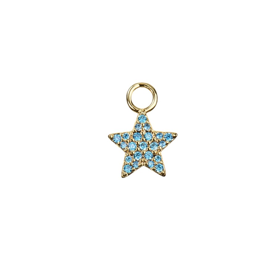 Smykker Emilia by Bon Dep | Emilia By Bon Dep Ella Charm Blue Star Charm Gull