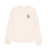 Dame Sporty u0026 Rich | Sporty & Rich S&R Crewneck Genser- Kremfarget