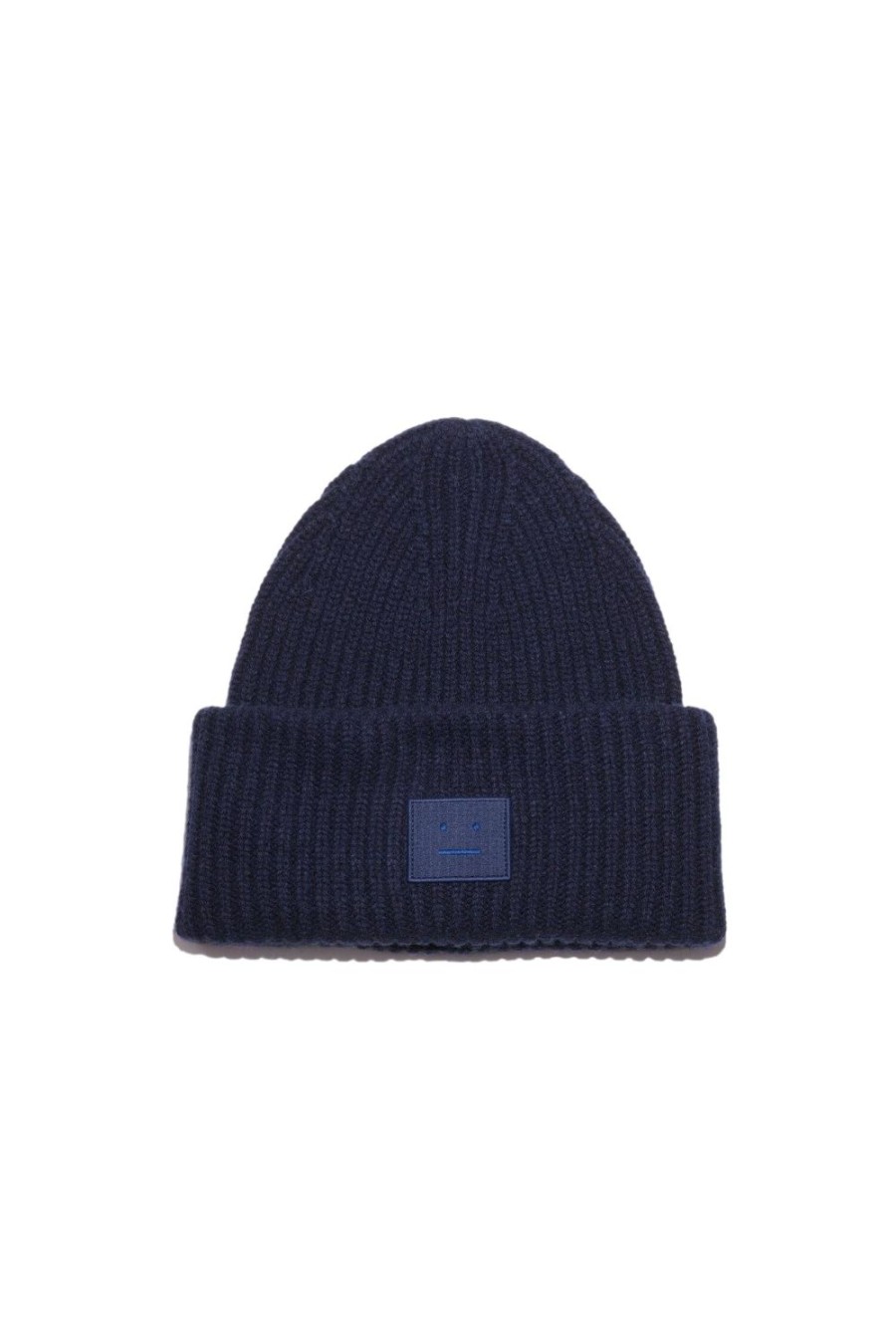 Dame Acne | Acne Face Beanie Lue Marine