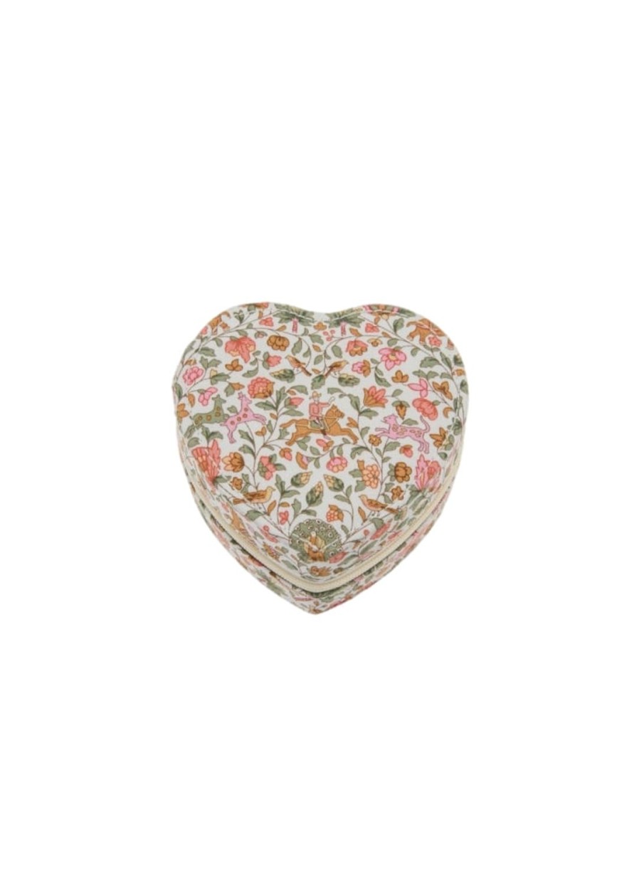 Smykker Bon Dep | Bon Dep Jewelry Box Heart Mw Smykkeskrin Multi