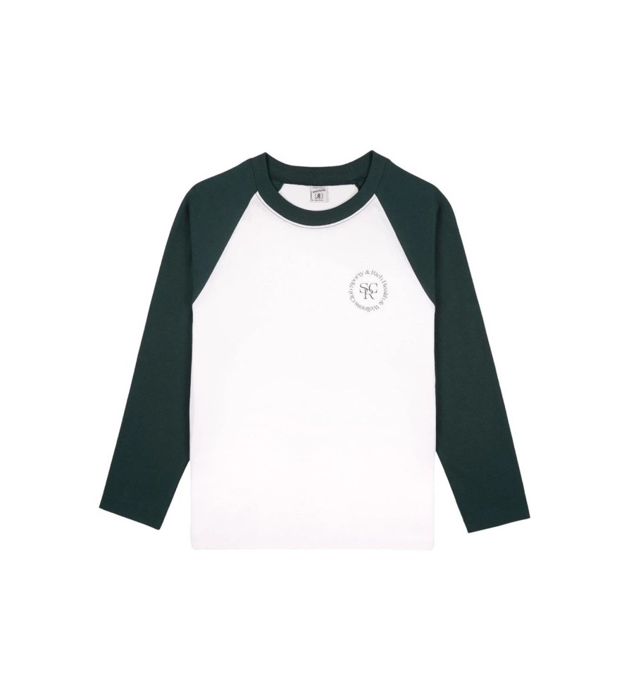 Dame Sporty u0026 Rich | Sporty & Rich Srhwc Baseball Tee T-Shirt Hvit