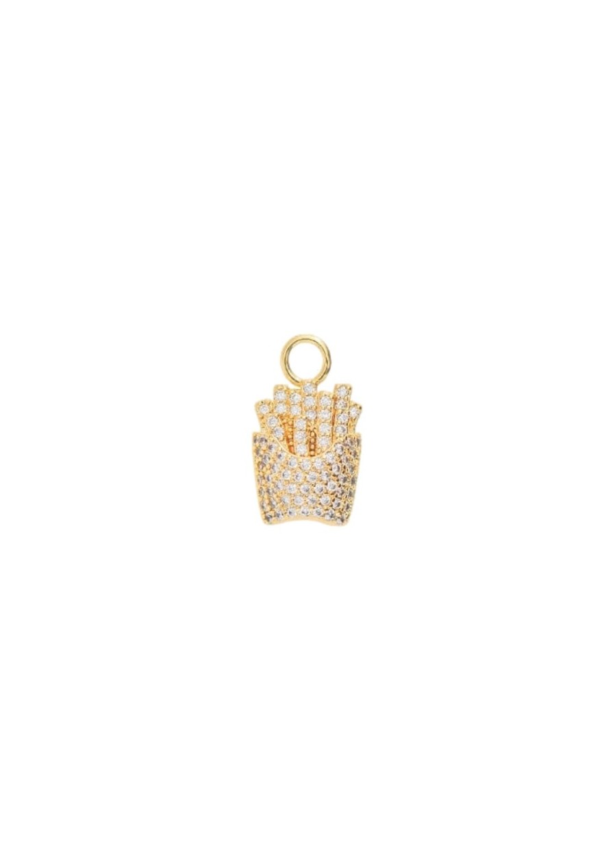 Smykker Emilia by Bon Dep | Emilia By Bon Dep Emilia Venla Charm White Fries Charm Hvit