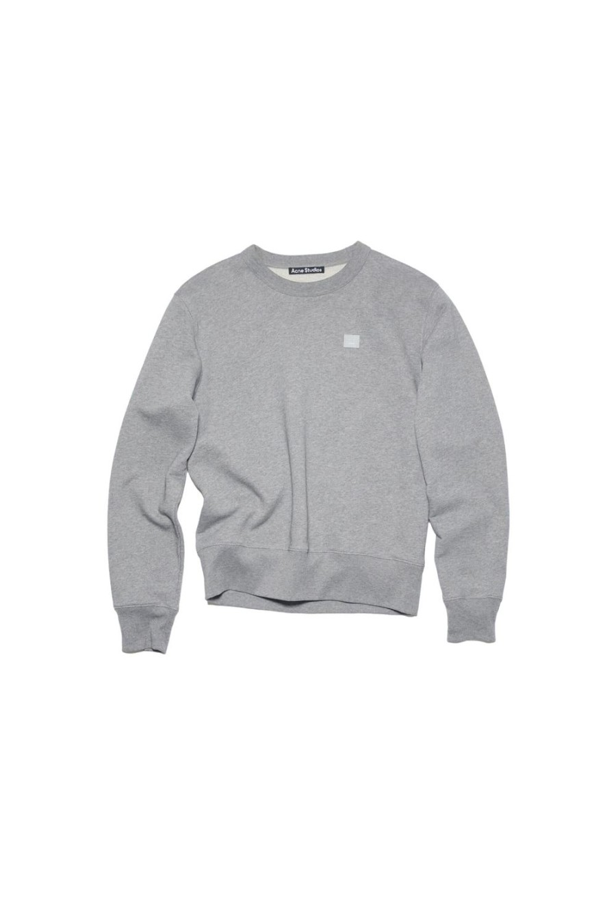 Dame Acne | Acne Face Crew Neck Sweater Genser- Lysegra