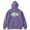 Herre Gramicci | Gramicci Summit Hooded Sweatshirt Purple Pigment Genser- Lilla