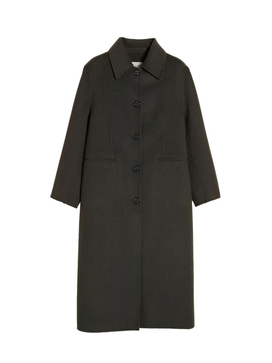 Dame Holzweiler | Holzweiler Feisa Wool Coat Jakke Gronn