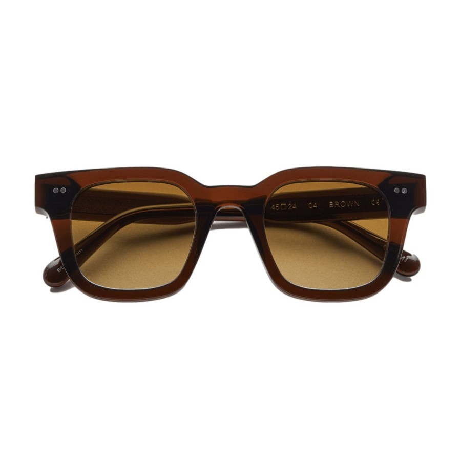 Dame Chimi Eyewear | Chimi Eyewear Brown 04 M Core Solbriller Brun