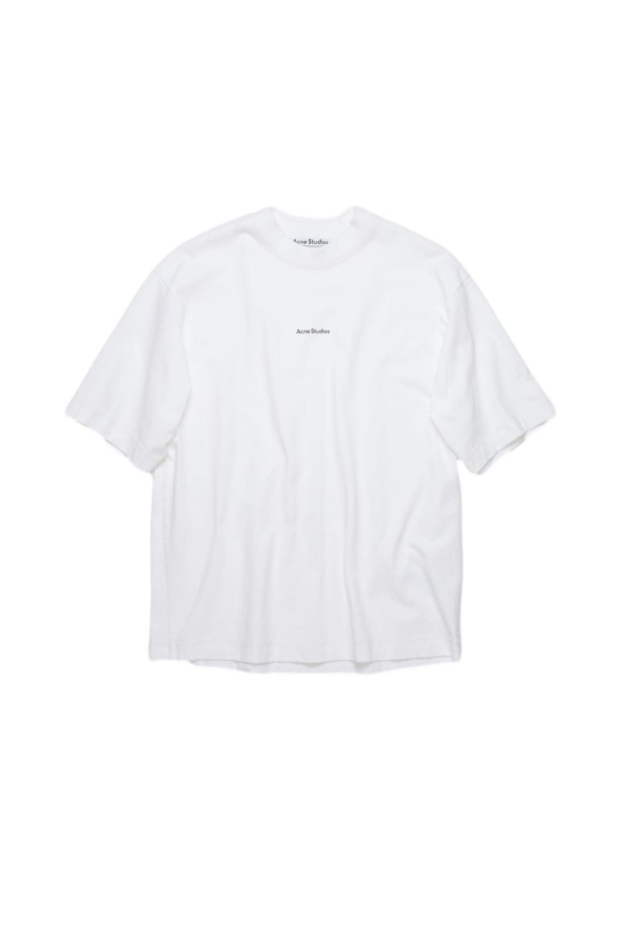 Herre Acne | Acne Logo T-Shirt T-Shirt Hvit