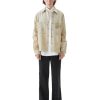 Herre Schnaydermans | Schnaydermans Overshirt Workwear Stained Overshirt Off-White