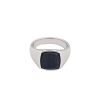 Smykker Tom Wood Jewellery | Tom Wood Jewellery Kay Ring Blue Hawk Eye Ring Solv