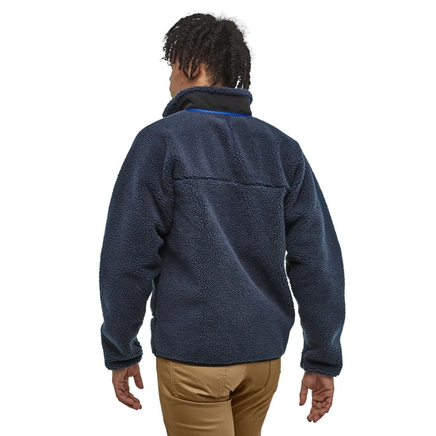 Herre Patagonia | Patagonia M Classic Retro-X Jkt Jakke Navy