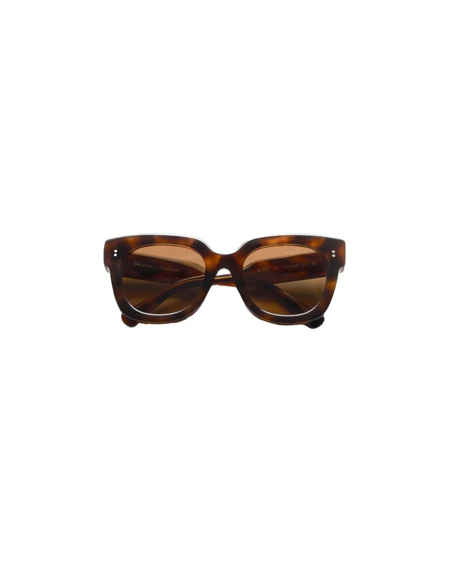 Dame Chimi Eyewear | Chimi Eyewear 08 Tortoise Solbriller Brun