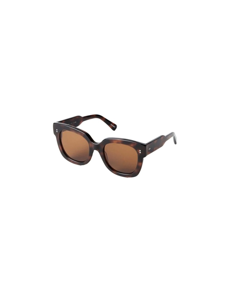 Dame Chimi Eyewear | Chimi Eyewear 08 Tortoise Solbriller Brun