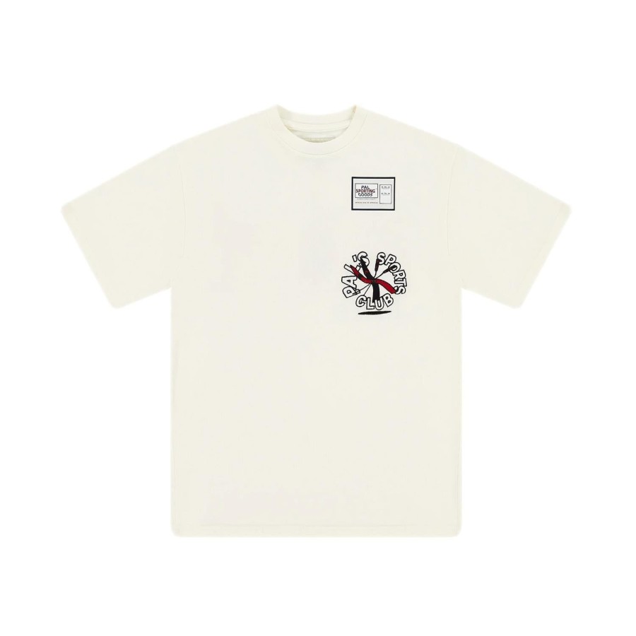 Herre PAL | Pal Basher Tshirt T-Shirt Off-White