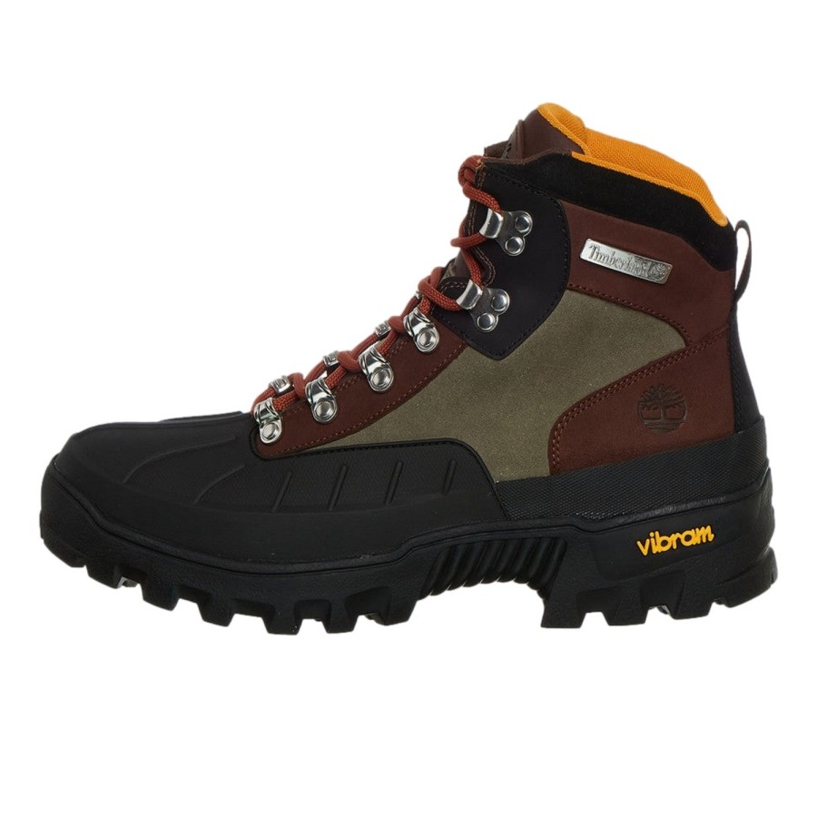 Herre Timberland | Timberland Vibram Euro Hiker Sko Brun