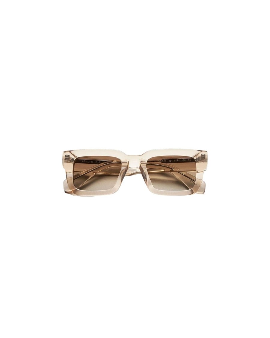 Dame Chimi Eyewear | Chimi Eyewear 05 Ecru Solbriller Ecru