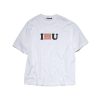 Dame Acne | Acne Face Logo T-Shirt T-Shirt Hvit