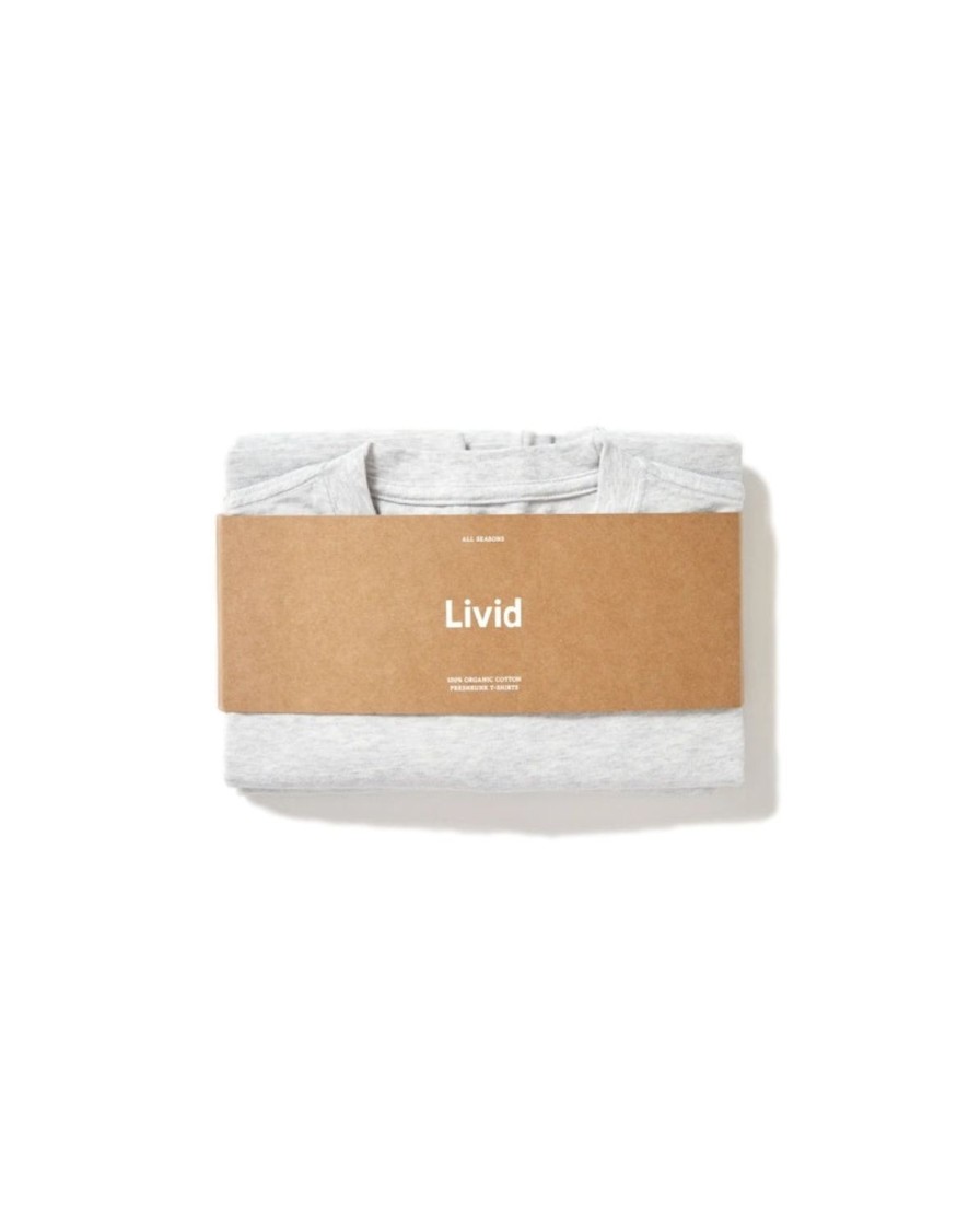 Herre Livid | Livid Richmond 2-Pack T-Shirt Lysegra