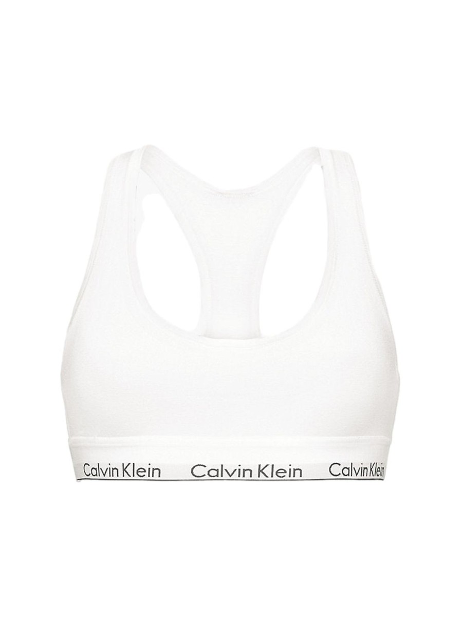 Dame Calvin Klein Underwear | Calvin Klein Underwear Bralette Undertoy Hvit