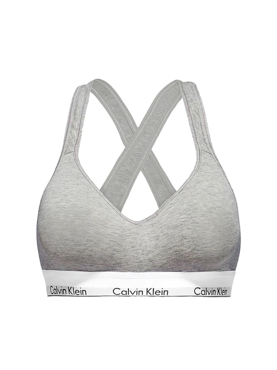 Dame Calvin Klein Underwear | Calvin Klein Underwear Bralette Lift Undertoy Gra