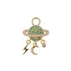 Smykker Emilia by Bon Dep | Emilia By Bon Dep Emilia Ida Charm Green Planet Charm Gull