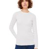 Dame Julie Josephine | Julie Josephine Roundneck Longsleeve Genser- Hvit