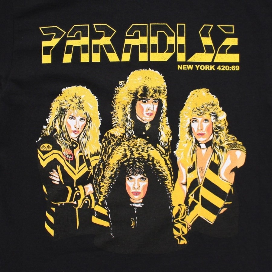 Herre Paradise NYC | Paradise Nyc To Hell With The Devil Ss T-Shirt Sort Monster