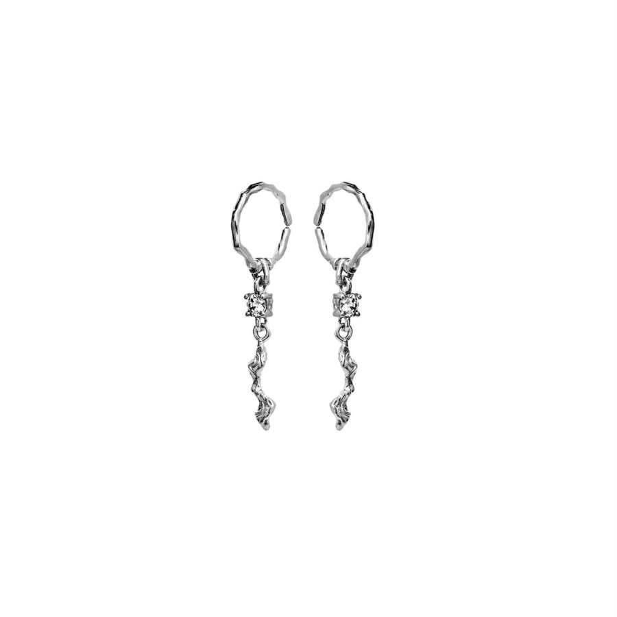 Smykker Maanesten | Maanesten Como Earring Oredobber Solv