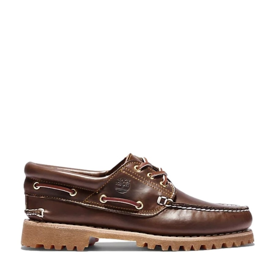 Herre Timberland | Timberland Authentics 3 Eye Classic Lug Sko Brun