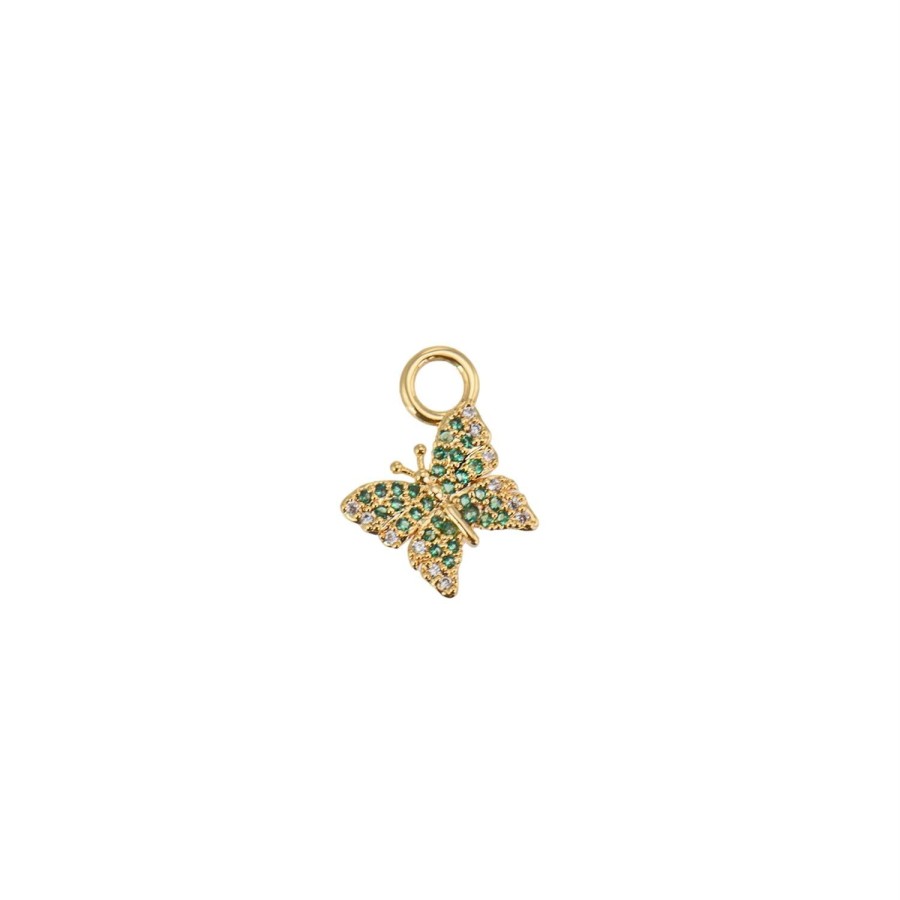 Smykker Emilia by Bon Dep | Emilia By Bon Dep Emilia Vilde Charm Butterfly Charm Gull