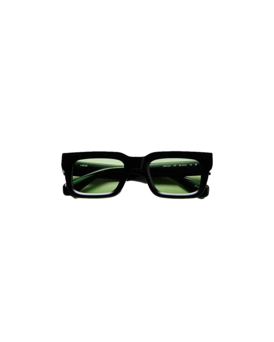 Dame Chimi Eyewear | Chimi Eyewear Lab Lens 05 Solbriller Sort