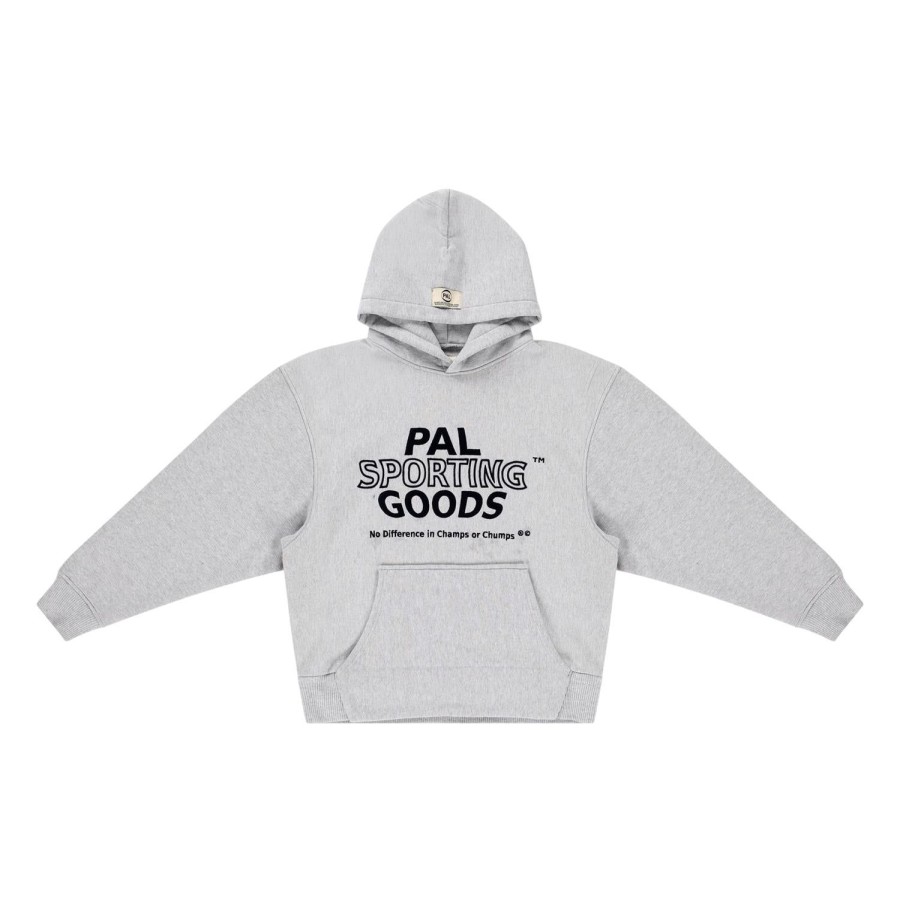 Herre PAL | Pal Trademark For All Times Hoody Genser Gra