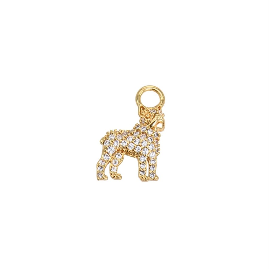 Smykker Emilia by Bon Dep | Emilia By Bon Dep Molly Charm Dog Charm Gull