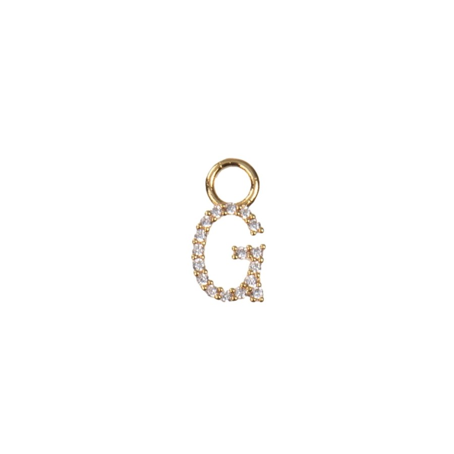 Smykker Emilia by Bon Dep | Emilia By Bon Dep Letter Charm G Charm Gull