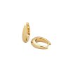 Smykker Tom Wood Jewellery | Tom Wood Jewellery Liz Hoop Gold Oredobber Gull