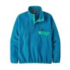 Herre Patagonia | Patagonia L/W Synch Snap-T P/O Genser. Lysebla