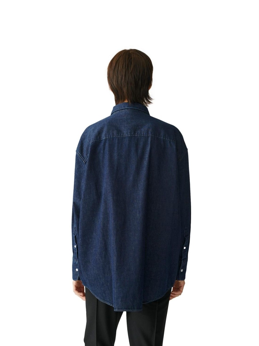 Dame Julie Josephine | Julie Josephine Oversized Boyfriend Shirt Skjorte Denim