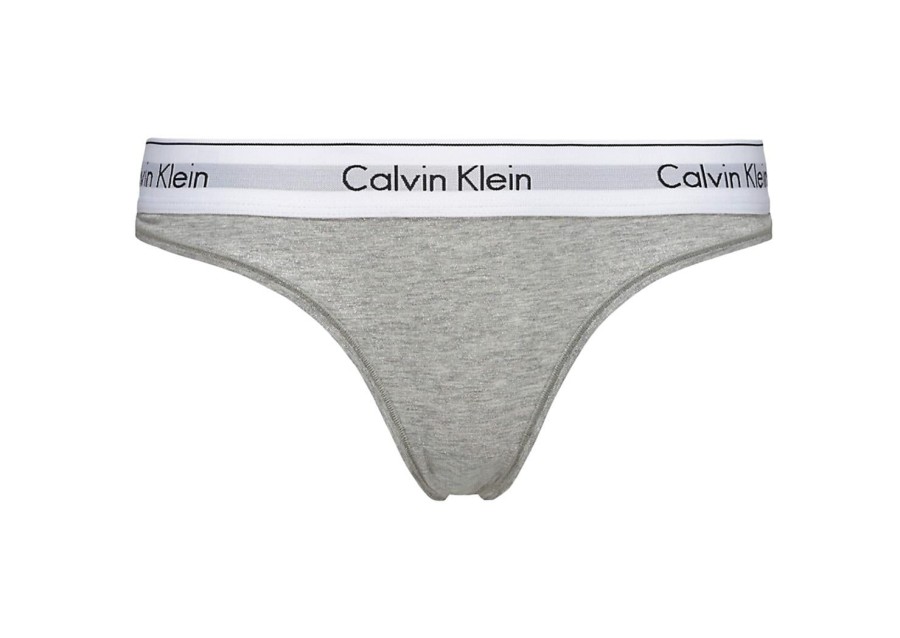 Dame Calvin Klein Underwear | Calvin Klein Underwear Thong Undertoy Gra