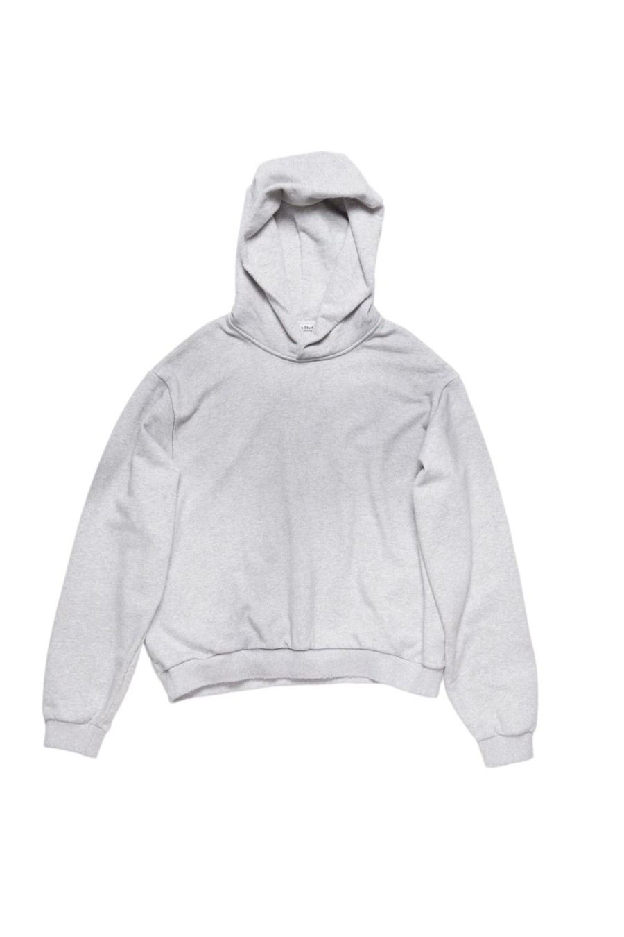 Herre Acne | Acne Logo Hooded Sweater Genser Gra